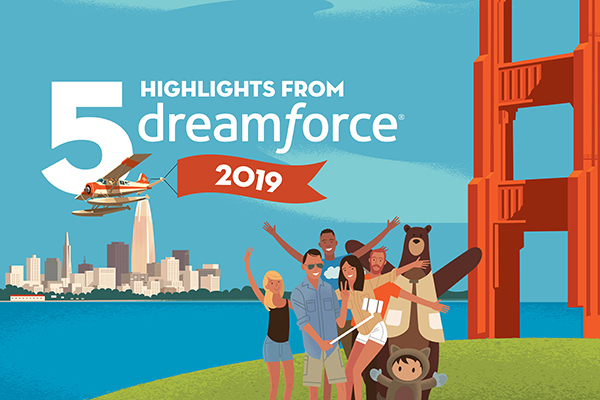 Infographic: 5 highlights from Dreamforce 2019