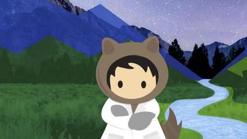 Illustration of Astro in healthcare outfit