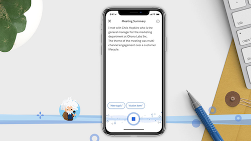 Introducing New Einstein Voice – You Talk, AI Listens