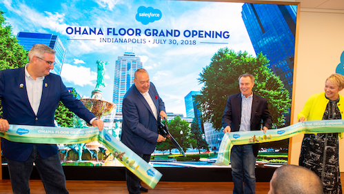 Salesforce Tower Indianapolis Welcomes New Ohana Floor!