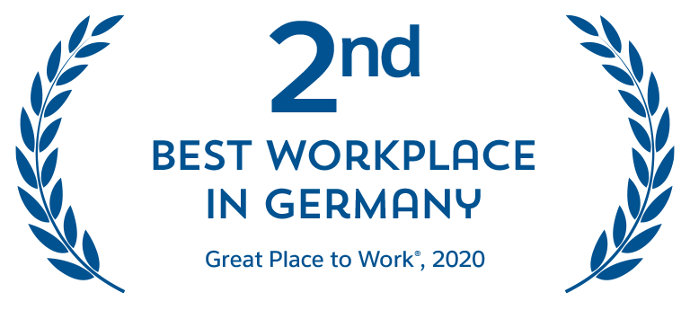 4. Best Workplace in Germany, Great Place To Work 2018