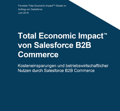 Studie: Total Economic Impact der B2B Commerce Cloud