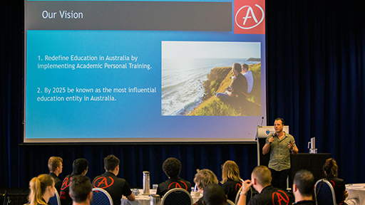 A Team Tuition banner