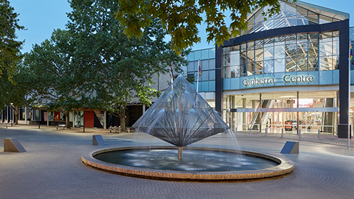Image showing the facade of Canberra Centre