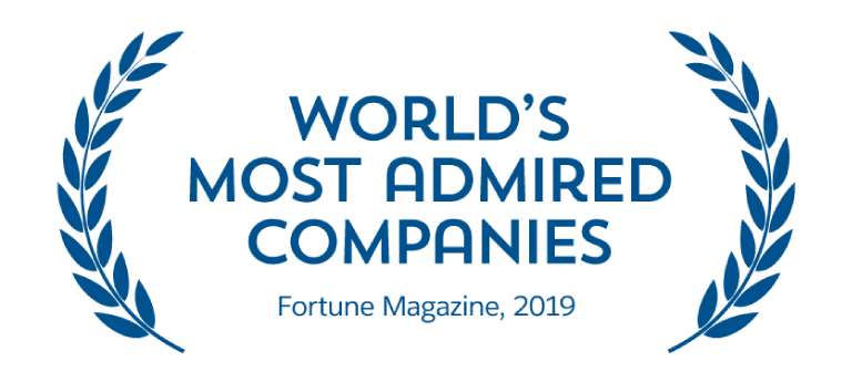 world's most admired companies, fortune magazine 2019