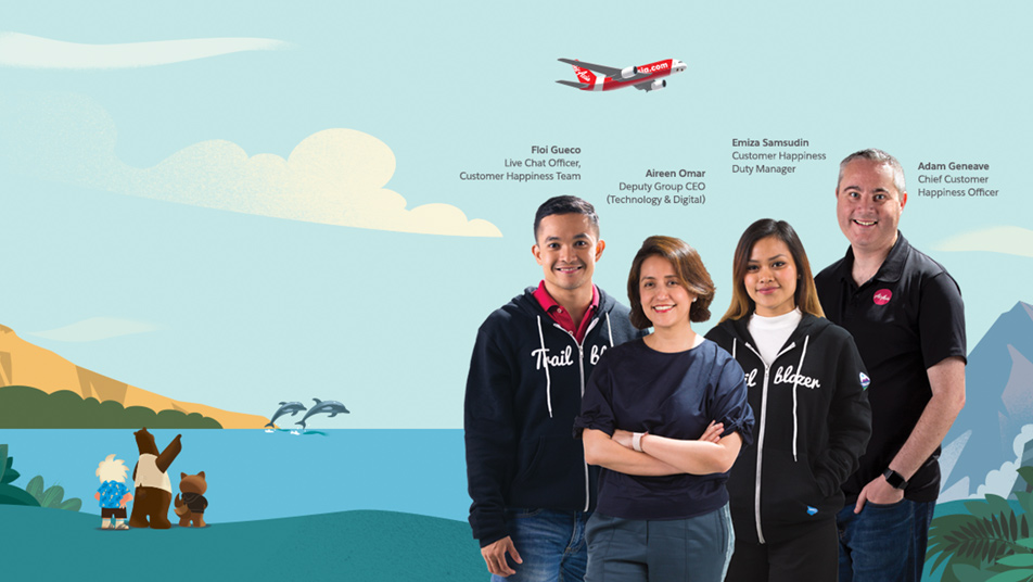 AirAsia spreads customer happiness with a guest obsessed approach