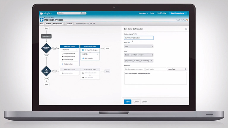 lightening app builder