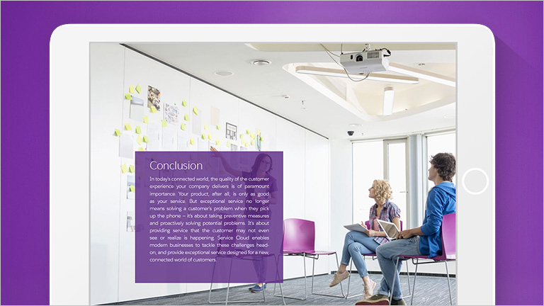 customer service tool by service cloud