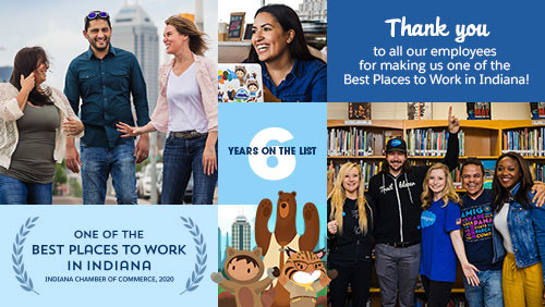 Salesforce named one of the best workplaces in Indianapolis