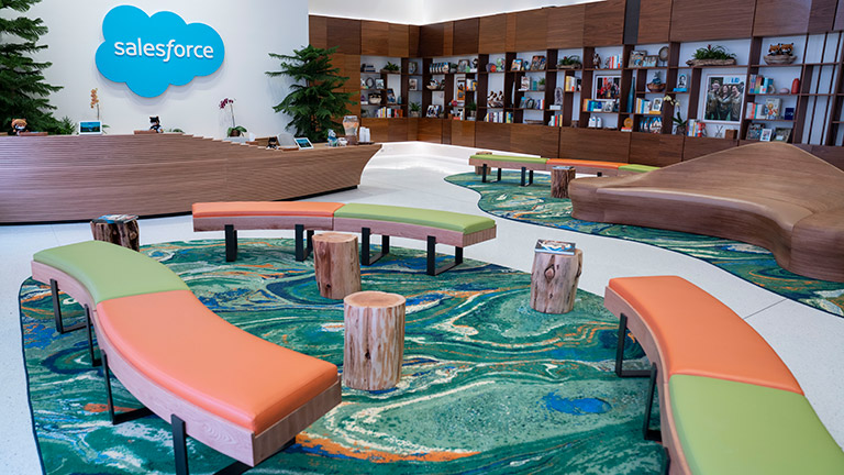 salesforce atlanta lobby