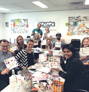 Making birthday cards for children in need Twitter post