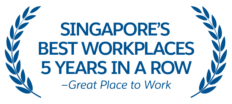 Singapore's best workplaces 5 years in a row - Great Place To Work