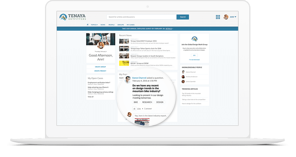 enterprise partnership solutions by chatter