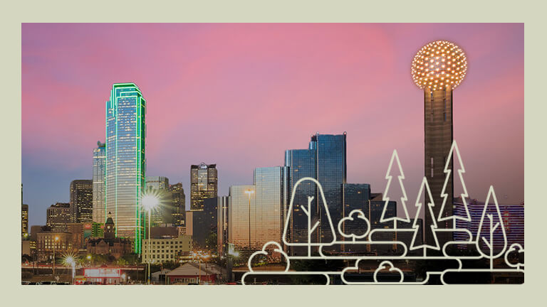 Skyline of Dallas