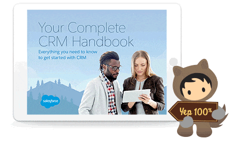 Image of the "Your Complete CRM Handbook" cover