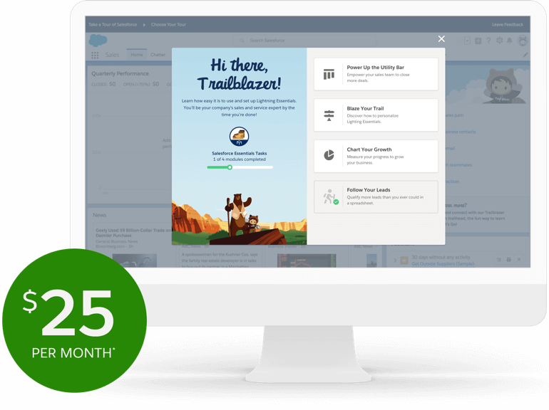 Get Essentials for $25 per month