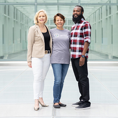 Genforce members representing salesforce intergenerational community