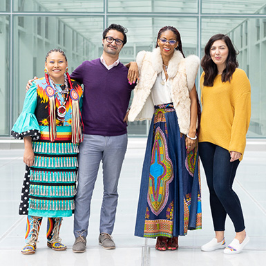 Windforce members representing salesforce worldwide indigenous network of diversity