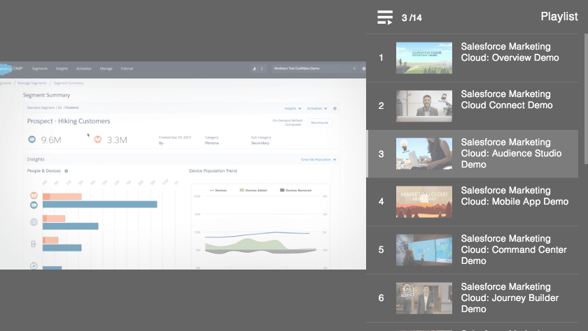 Demo: Salesforce DMP