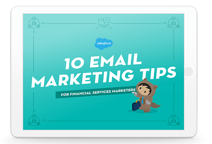 10 Email Marketing Tips for Financial Services Marketers e-book image cover