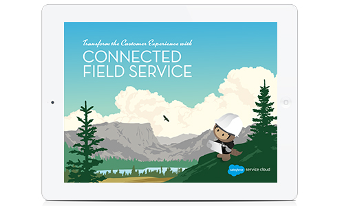 Transform the Customer Experience with Connected Field Service e-book cover image