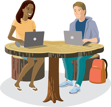 two people engaging in a salesforce interview