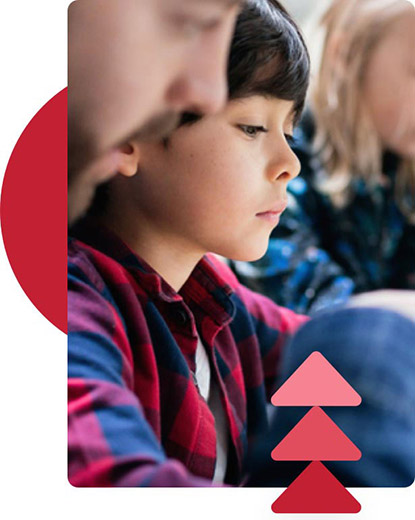 child in a learning environment