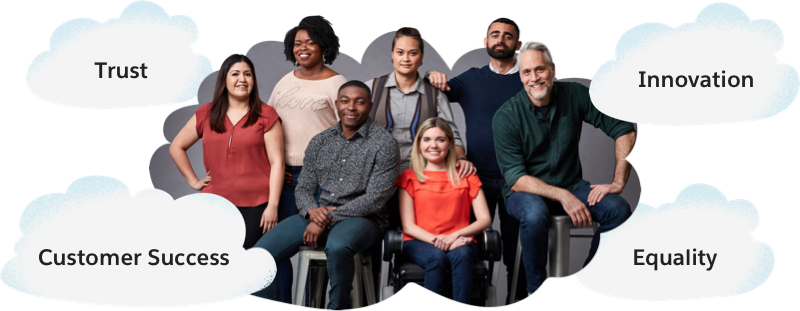 Trust, Customer Success, Innovation, Equality