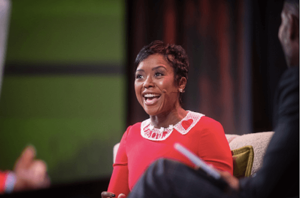 Melody Hobson, the president and co-CEO of Ariel Investments speaking at Dreamforce Equality Summit in 2018