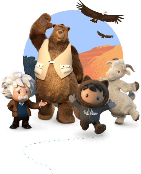 Einstein, Codey, Astro and Cloudy