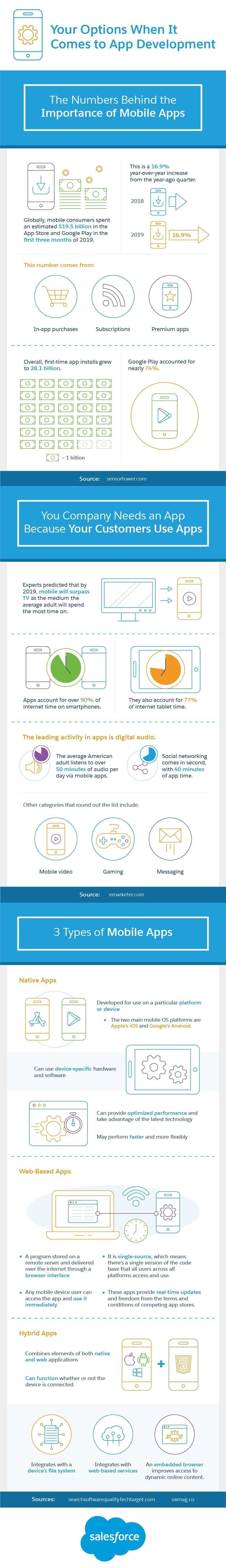 Your Options When It Comes to App Development Infographic