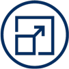 Scale Up icon showing expanded growth