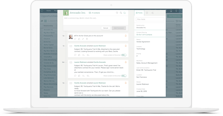 crm app resources for salesforceiq