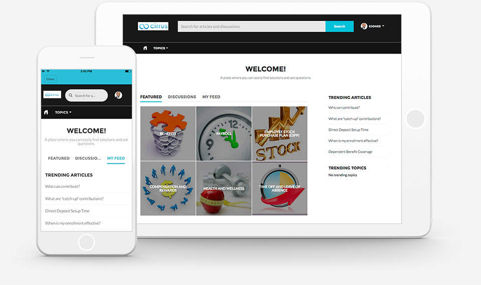 engage employees through service cloud