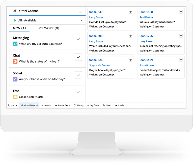crm software smb app by salesforceiq