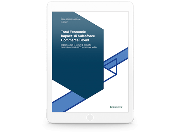 The Total Economic ImpactTM (TEI) of Salesforce Commerce Cloud