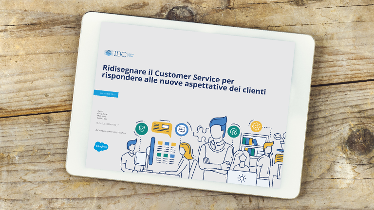 Ridisegnare il customer care IDC