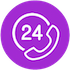 atendimento 24 horas