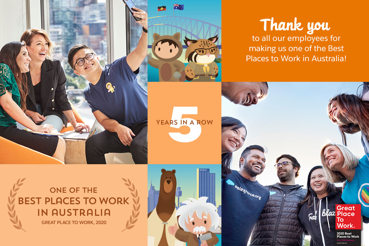 How We Built One Of Australia S Best Places To Work In A Work From Anywhere World Salesforce Australia Nz Blog