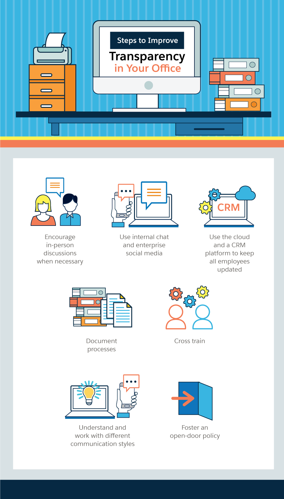 6 Ways To Promote Transparency In Your Office Salesforce Canada Blog