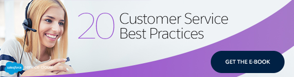 20 customer service best practices. Get the ebook.