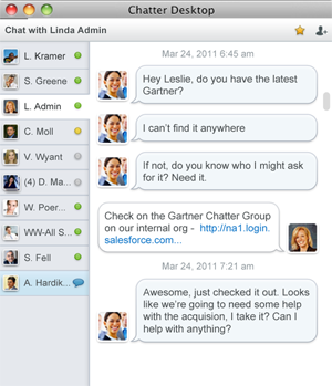 chatter desktop app chatter desktop app