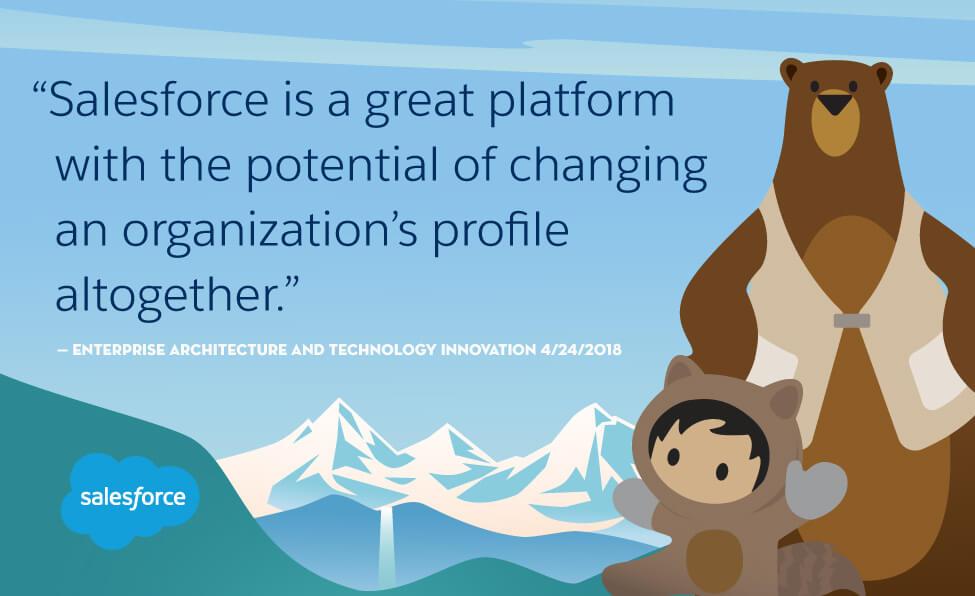 En el Cuadrante Mágico de Gartner, se nombró a Salesforce como líder