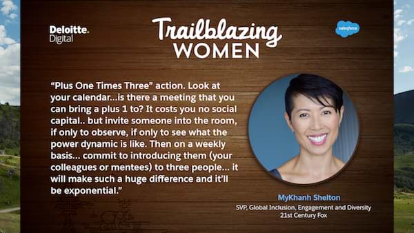 A quote by Trailblazing Women Summit keynote speaker, MyKhanh Shelton.