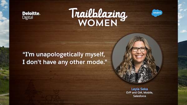 A quote by Trailblazing Women Summit keynote speaker, Leyla Seka.