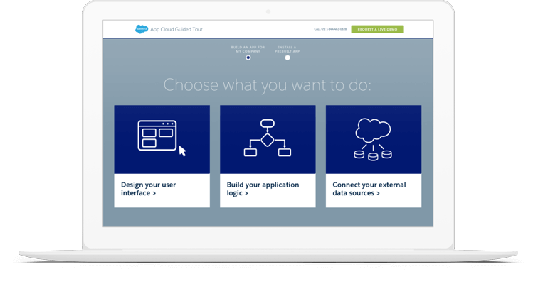 app cloud guided tour