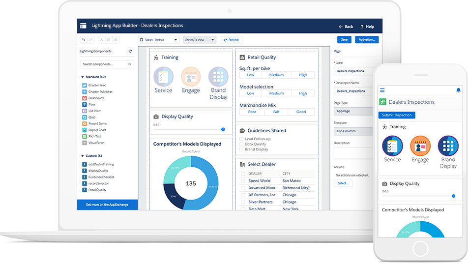 building mobile apps with lightning app builder salesforce