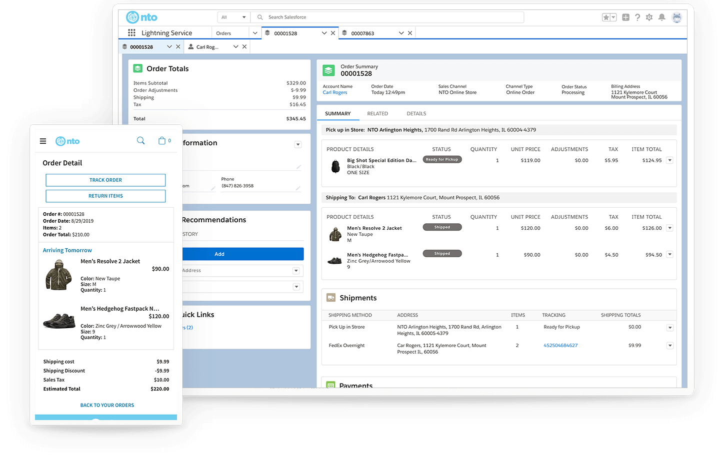 Commerce Cloudの注文管理ソフトウェアシステム セールスフォース ドットコム