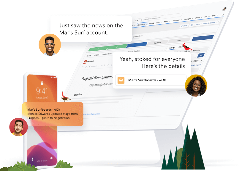 Salesforce Anywhere - Real-time Team Collaboration App ...