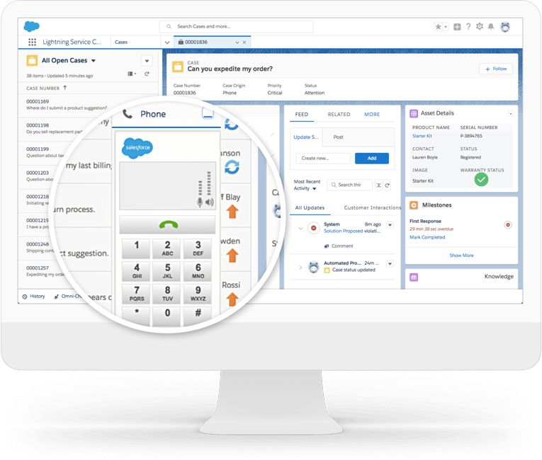 Computer Telephony Integration Cti Salesforce Com